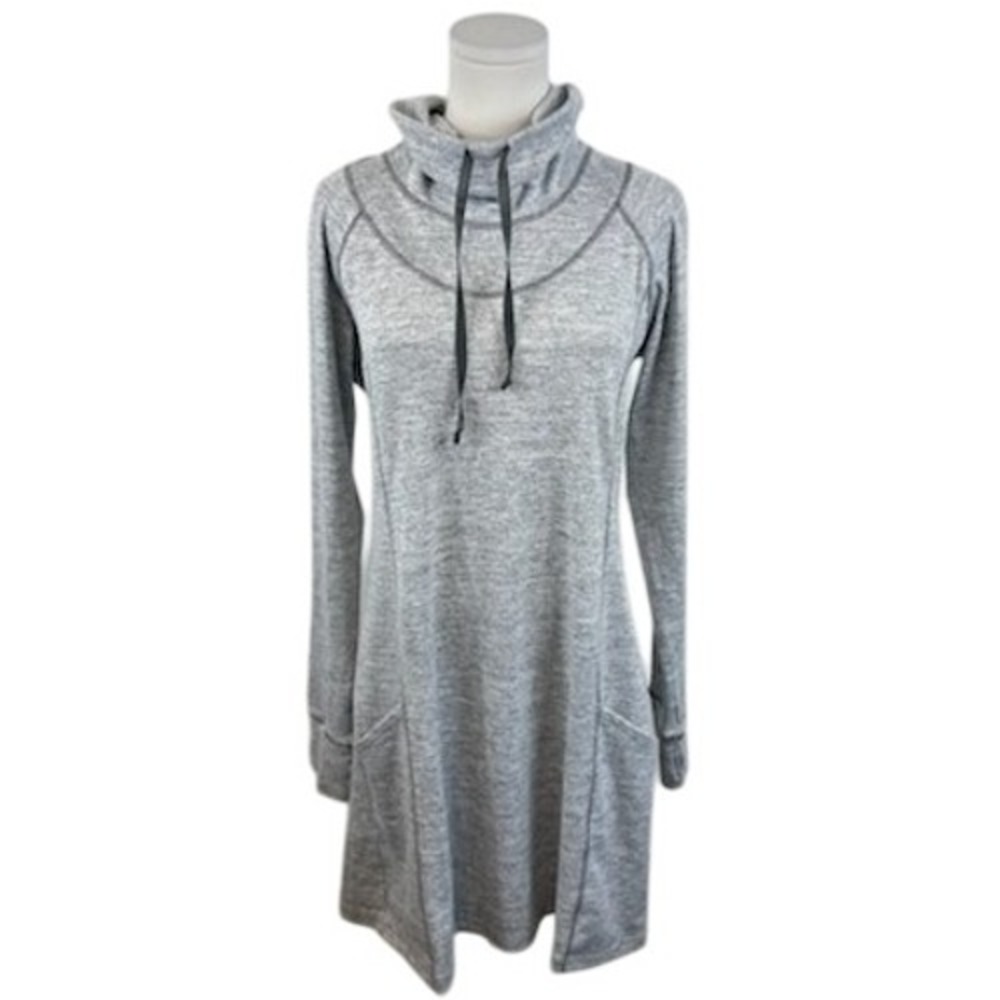 Kuhl Dress Women's Size Large Heather‎ Gray Cowl Neck Pockets